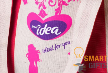 Сумка для покупок по индивидуальному дизайну для бренда Fresh Idea