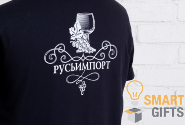 Корпоративные футболки для дистрибьютора вин Русьимпорт