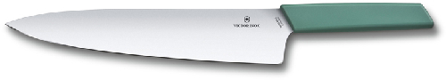 Нож разделочный VICTORINOX Swiss Modern, 25 см, сталь / синтетический материал, шалфейный