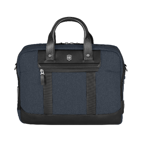 Портфель VICTORINOX Architecture Urban 2 Briefcase 15'', синий, полиэстер/кожа, 42x13x31 см, 16 л