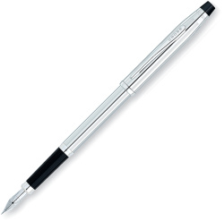 Перьевая ручка Cross Century II. Цвет - серебристый.