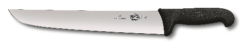 Нож мясника / нож для забоя VICTORINOX Fibrox с лезвием 36 см, чёрный