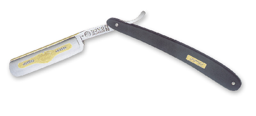 Бритва опасная Dovo, ручка - эбеновое дерево, 5/8",1/1