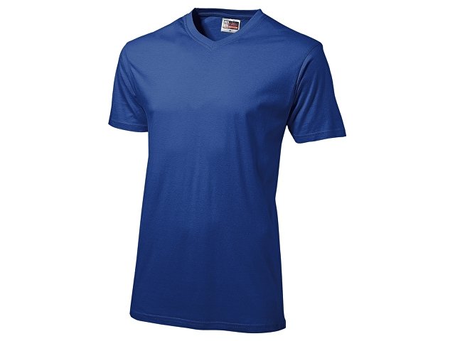 Футболка красная Heavy Super Club мужская с V-образным вырезом