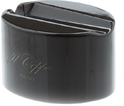 Подставка для бритвенного станка IL Ceppo, каучуковая смола, черный глянцевый цвет