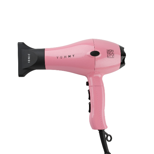 Фен DEWAL BEAUTY YumMy Pink, светло-розовый, 2000 Вт, ионизация, 1 насадка