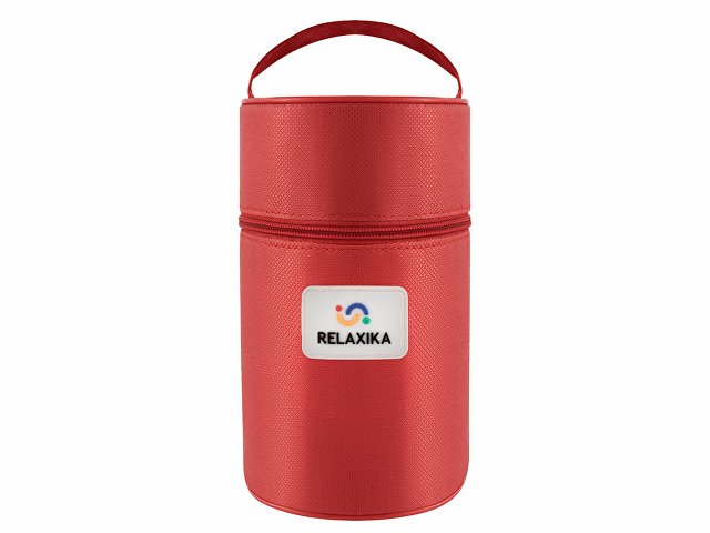 Термос для еды Relaxika 301 в чехле, 1200 мл