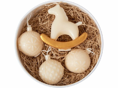 Набор свечей в подарочной коробке Noel