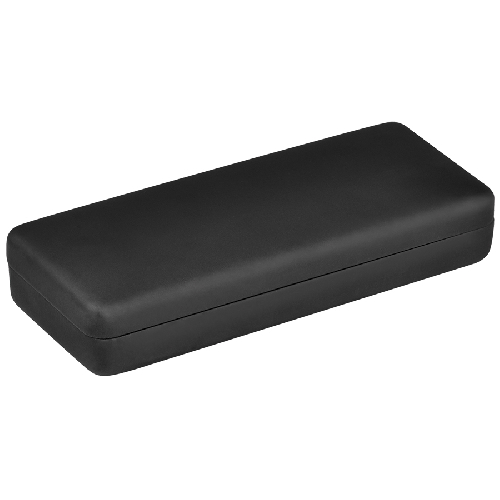 Футляр для 1-2 ручек, серебристый, PU-материал