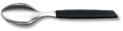 Набор из 6 столовых ложек VICTORINOX Swiss Modern, 205 мм, сталь / синтетический материал, чёрная