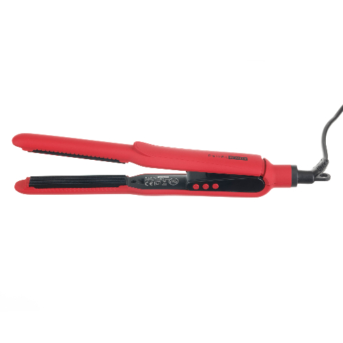 Щипцы-гофре для волос DEWAL BEAUTY Comfort 15x95 мм, красные