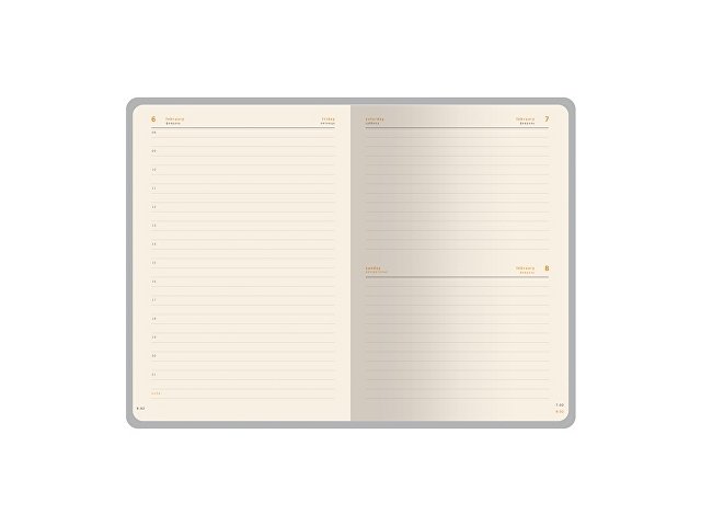 Ежедневник А5 датированный Boston на 2026 год