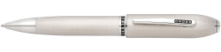 Шариковая ручка Cross Peerless 125. Цвет - матовый платиновый