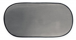 Шторка  солнцезащитная 100х50 на заднее стекло автомобиля (1 шт), OLMIO