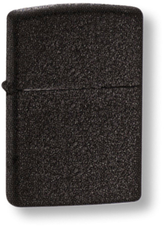 Зажигалка ZIPPO Classic с покрытием Black Crackle™, латунь/сталь, чёрная, матовая, 38x13x57 мм
