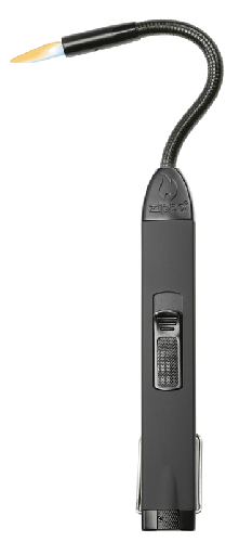Зажигалка газовая ZIPPO Flex Neck, сталь, чёрная, 25x12x289 мм, в блистере