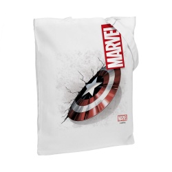Холщовая сумка «Щит Капитана Америки»