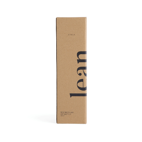 Бутылка для воды VINGA Lean из rPET RCS, 800 мл