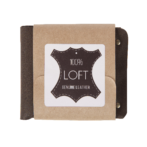 Портмоне кожаное  LOFT SILVER
