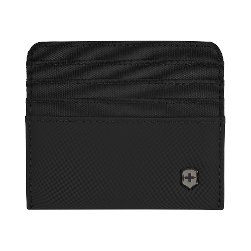 Портмоне для кредитных карт VICTORINOX Travel Essentials Card Holder, черное, полиэстер, 11х1x9 см