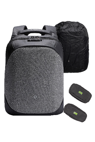 Рюкзак ClickPack Pro 46х34х16 см, комбинированный черный/серый
