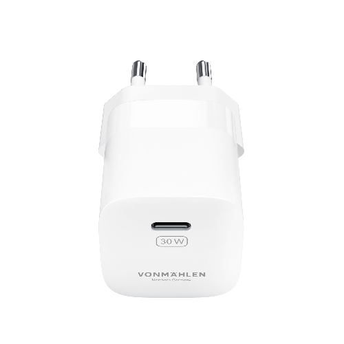 Зарядное устройство Unity GaN, 30 Вт, белое