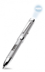 Ручка-фонарик с проецирующимся логотипом