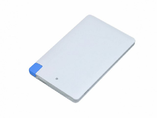 Внешний аккумулятор в форме карты Trunk, 2500 mAh