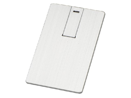 USB-флешка на 16 Гб Card Metal в виде металлической карты