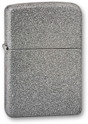 Зажигалка ZIPPO Classic с покрытием Iron Stone™, латунь/сталь, серая, матовая, 38x13x57 мм