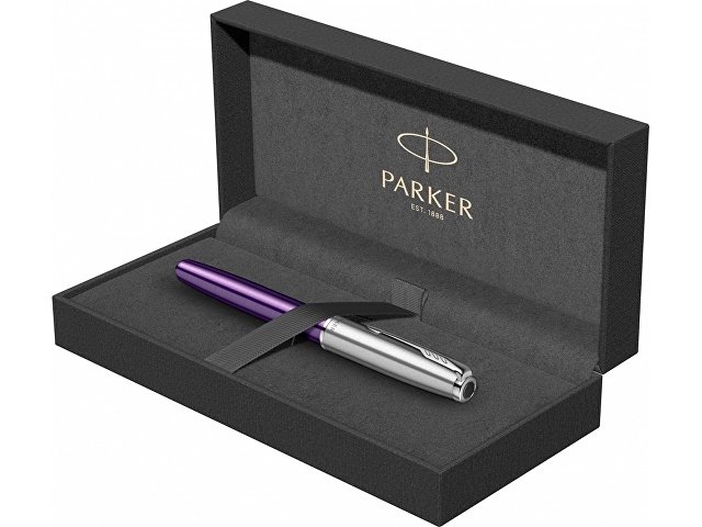 Ручка перьевая Parker Sonnet Essentials Green SB Steel CT