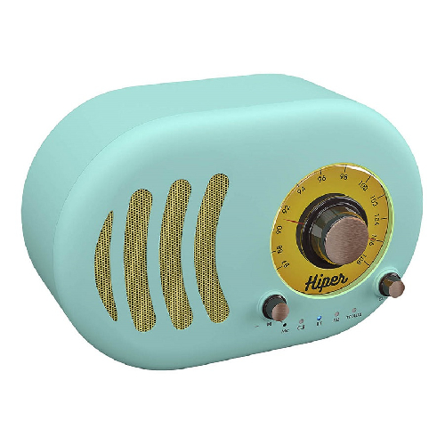 Колонка беспроводная RETRO S, цвет коричневый 