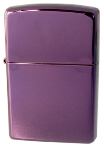 Зажигалка ZIPPO Classic с покрытием Abyss™, латунь/сталь, фиолетовая, глянцевая, 38x13x57 мм