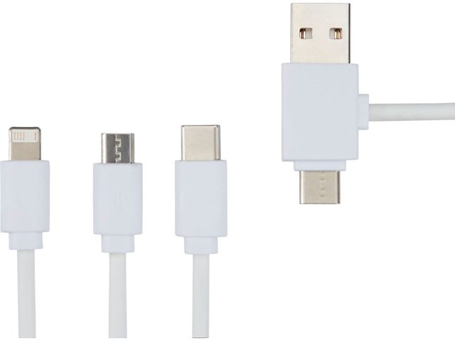 Зарядный кабель 5-в-1 Pure с противобактериальной присадкой