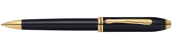 Шариковая ручка Cross Townsend. Цвет - черный.