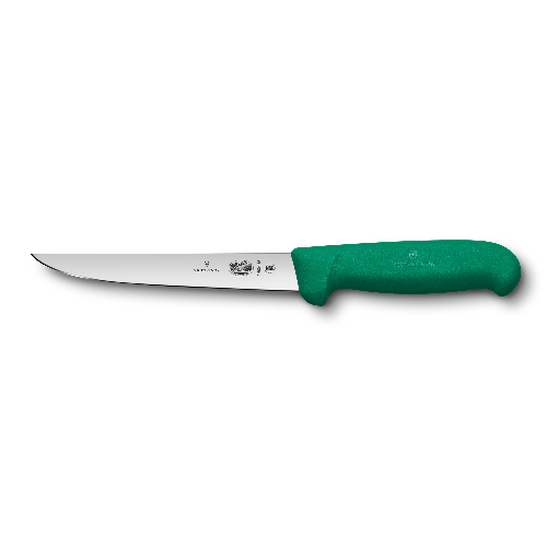 Нож обвалочный VICTORINOX Fibrox с прямым лезвием 15 см, зелёный