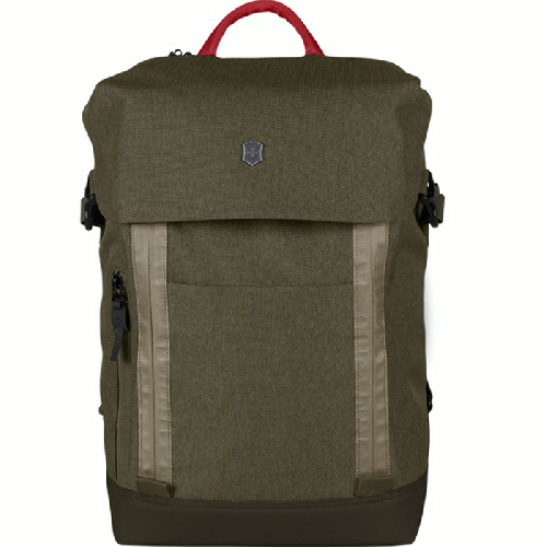 Рюкзак VICTORINOX Altmont Classic Deluxe Flapover 15,4'', зелёный, полиэфир, 29x12x42 см, 14 л