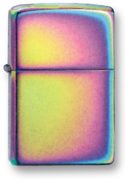 Зажигалка ZIPPO Classic с покрытием Spectrum™, латунь/сталь, разноцветная, глянцевая, 38x13x57 мм