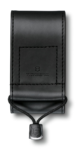 Чехол на ремень VICTORINOX для ножей 91 мм и 93 мм толщиной 5-8 уровней, из кожзаменителя, чёрный