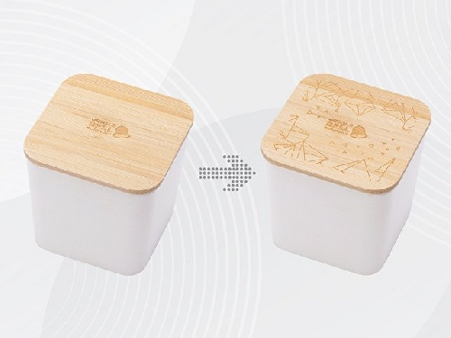 Eмкость для хранения Flake с гравировкой