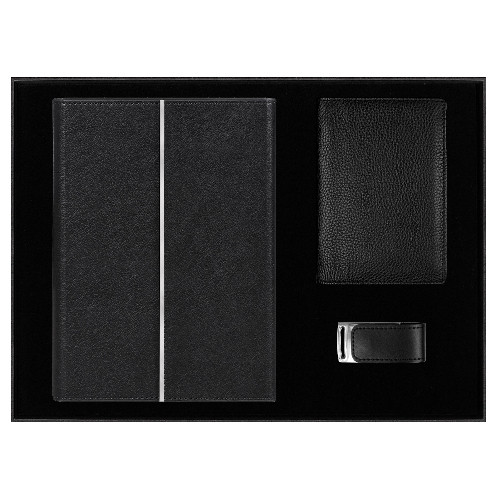 Набор подарочный Solution Prestige Trio (Ежедневник в суперобложке Country Galaxy Mocco 615603