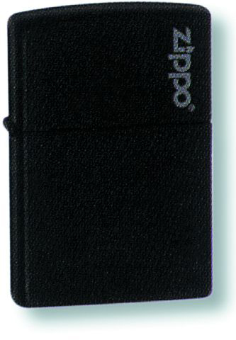 Зажигалка ZIPPO Classic с покрытием Black Matte, латунь/сталь, чёрная, матовая, 38x13x57мм