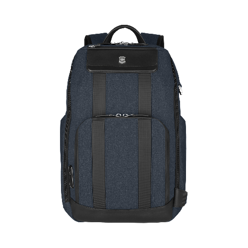 Рюкзак VICTORINOX Architecture Urban 2 Deluxe Backpack 15”, синий, полиэстер/кожа, 31x23x46 см, 23 л