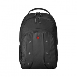 Рюкзак WENGER 16", черный, полиэстер, 35 x 25 x 46 см, 25 л
