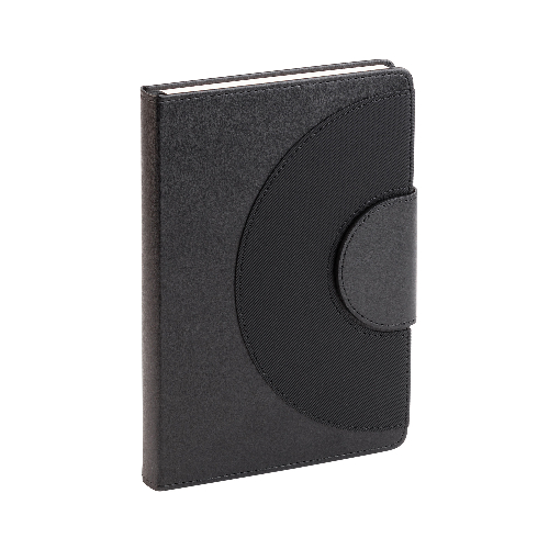 Ежедневник недатированный "Сицилия", формат А5, черный