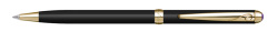 Ручка шариковая Pierre Cardin SLIM. Цвет - черный. Упаковка Е