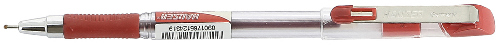 Шариковая ручка Hauser Fluidic, пластик, цвет красный