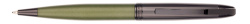 Ручка шариковая Pierre Cardin NOUVELLE, цвет - черненая сталь и зелёный. Упаковка E.