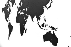 Деревянная карта мира World Map Wall Decoration Large