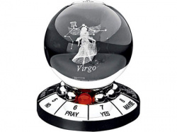 Десижн-мейкер со стеклянным шаром и знаком зодиака "Дева"